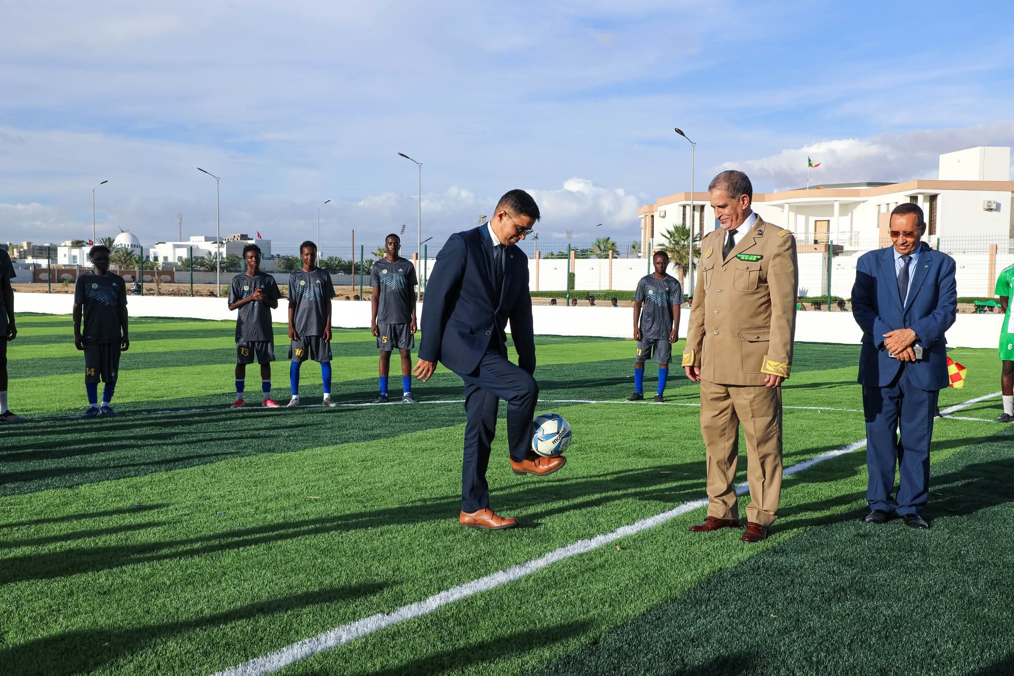 Nouakchott : un nouveau terrain de proximité inauguré à Tevragh-Zeina